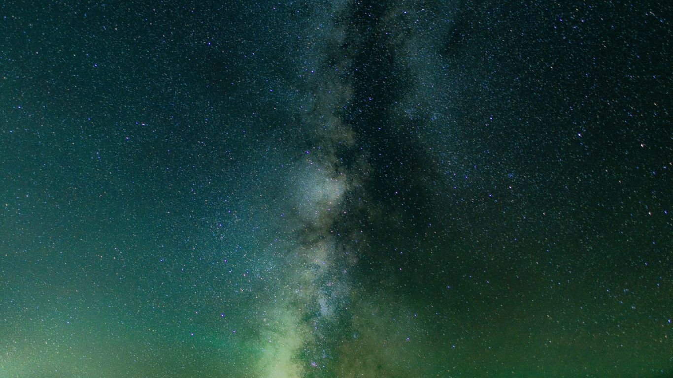 1366x768 Download 1366x768 Wallpaper Milky Way, Galaxy, Starry Night, 4k