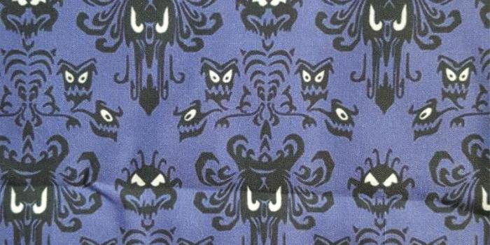 794x1411 Haunted Mansion Wallpaper Inspired Fabric | Mouse Ears, Hair bows,  Headbands, shirts, skirts, aprons, drawstring pouches and more!