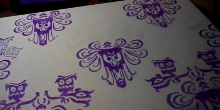 1280x720 Chaunine Joy Painting Disney Haunted Mansion Wallpaper Canvas Part 1