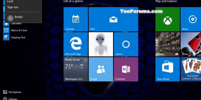 1024x768 Lock Computer in Windows 10 | Tutorials