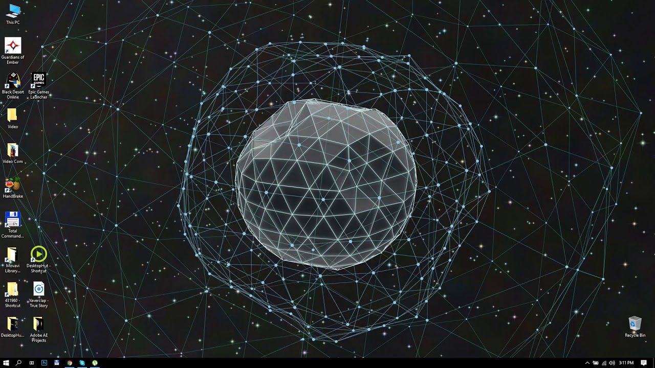 1280x720 Sphere 4k Live Wallpaper - DesktopHut