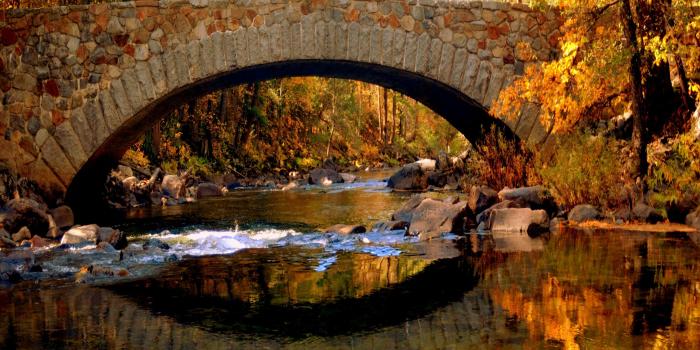 2560x1600 Beautiful Bridges wallpaper free - BRIDGE in AUTUMN Wallpapers - HD