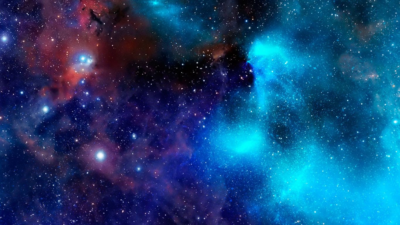 1366x768 Download 1366x768 Wallpaper Galaxy, Stars, Space, Colorful, Tablet