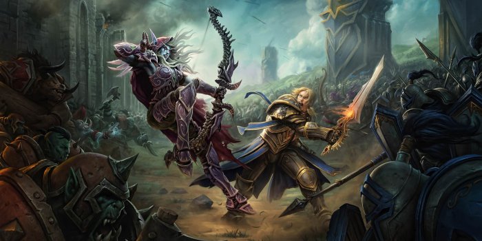 2560x1440 WoW: Battle for Azeroth wallpaper (no logo) : wow