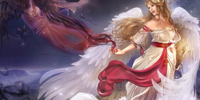1440x900 beautiful angel | New Art Funny Wallpapers Jokes: Beautiful Fantasy