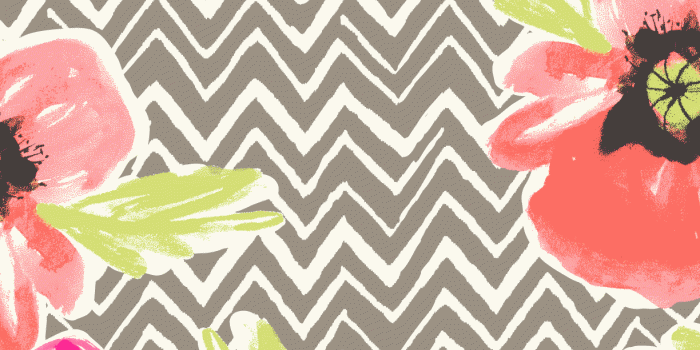 1224x1746 florals & zig-zag. | ARTWORK | Fondos para blog, Fondos para iphone
