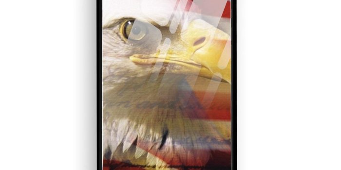 1500x1500 Amazon.com: American-Flag-Eagle-Wallpaper Luxury Printed iPhone 7