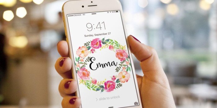 1000x1000 Personalized iPhone wallpapers, Cell Phone Wallpaper, gift for her, Android  Wallpaper, Personalized phone wallpaper, iPhone wallpapers