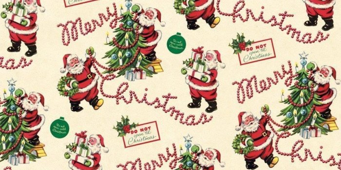 857x1200 Vintage Santa Wrap (J19) | holiday wallpapers | Vintage christmas