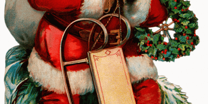 923x1600 Vintage Santa Claus Cards and a Holiday wallpaper – The Long Goodbye