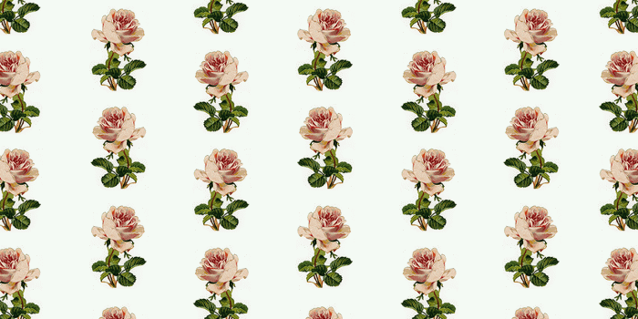 1275x1650 Free Vintage Pink Rose Scrapbook Paper - Vintage Holiday Crafts
