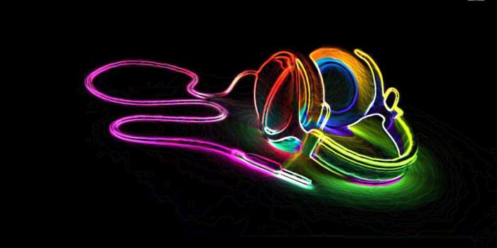 2560x1440 Music Colorful Headphones Full Hd Wallpaper for Desktop and Mobiles