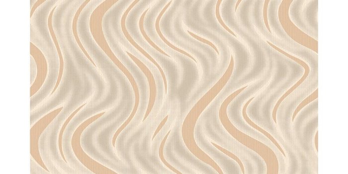 1000x1000 8 in. x 10 in. Roxie Orange Wave Wallpaper Sample