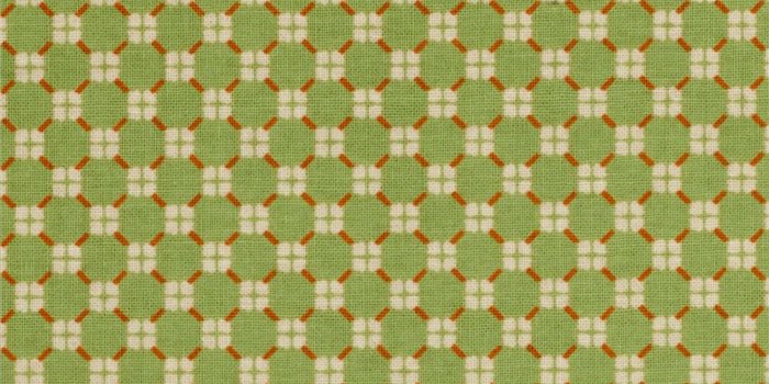 1000x1000 El Camino Real Pattern Wallpaper Diamonds Green/Orange