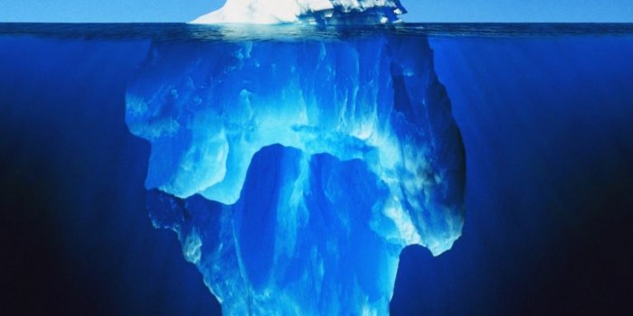 1280x1024 1280x1024 Deep Blue Ocean & Ice Berg desktop PC and Mac wallpaper