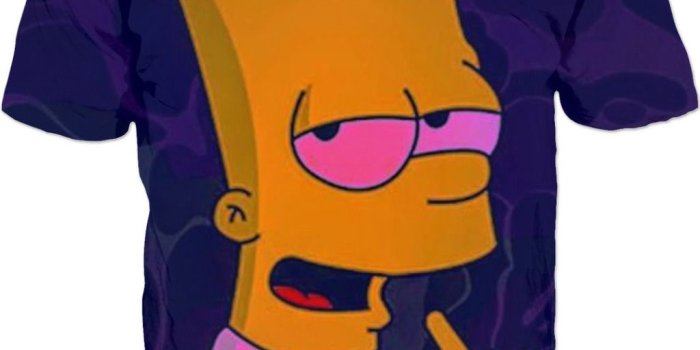 1024x1045 BART SIMPSON LIT | MIDDLE FINGER UP | NO FUCKS GIVEN