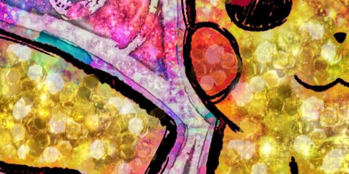 1080x1917 Galaxy Pikachu, made by me #characters #pokèmon #backgrounds