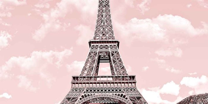 1200x1500 55+ Paris Eiffel Tower Pink Wallpapers - Download at WallpaperBro