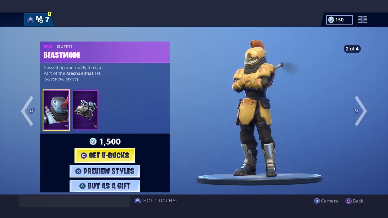 1920x1080 Fortnite Beastmode Wallpaper 67625 1920x1080px