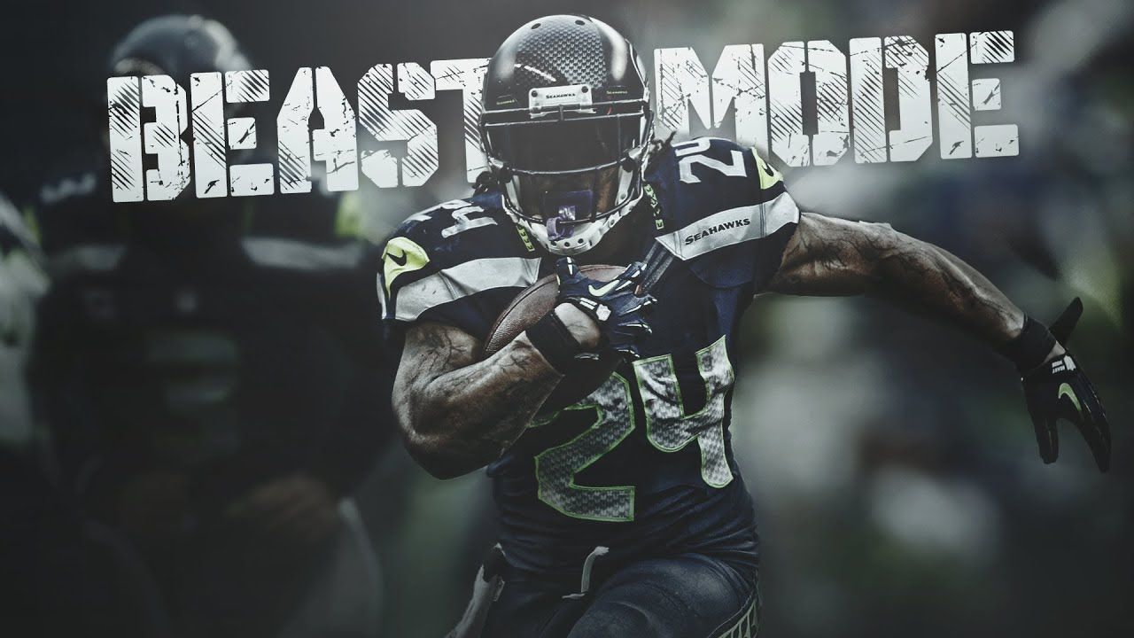 1280x720 Marshawn Lynch Beast Mode Wallpaper