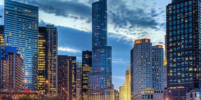 1024x1024 Chicago Illinois USA iPad Air Wallpaper Download | iPhone Wallpapers