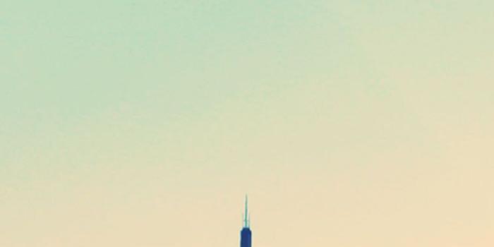 744x1392 Sunrise cityscapes dawn chicago - The iPhone Wallpapers