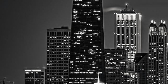 744x1392 Dark Chicago Cityscape iPhone se Wallpapers Free Download