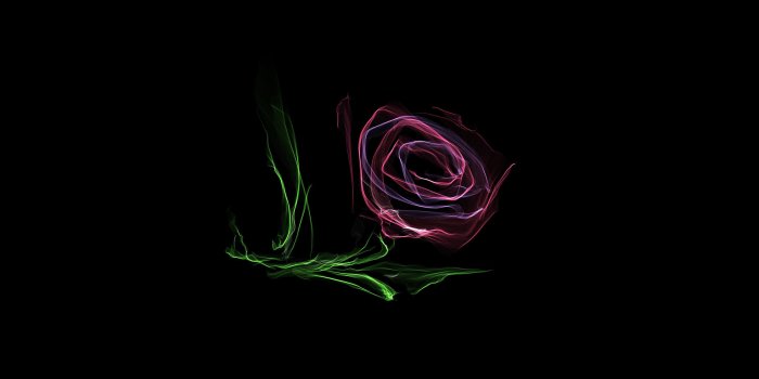 2560x1600 Glowing rose wallpaper - Abstract wallpapers - #31559