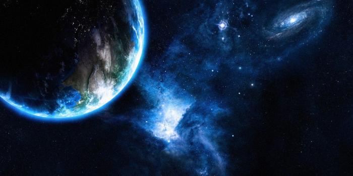 1332x850 Wallpaper light, Earth, Galaxy, stars, planets, oceans, SCi FI