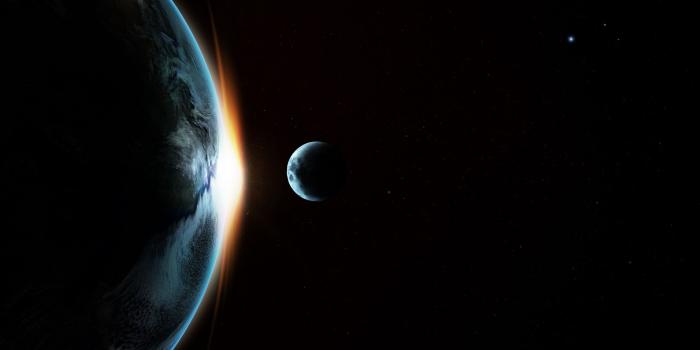1920x1080 Planet Earth Moon Transit Galaxy Wallpaper - Wallpaper Stream