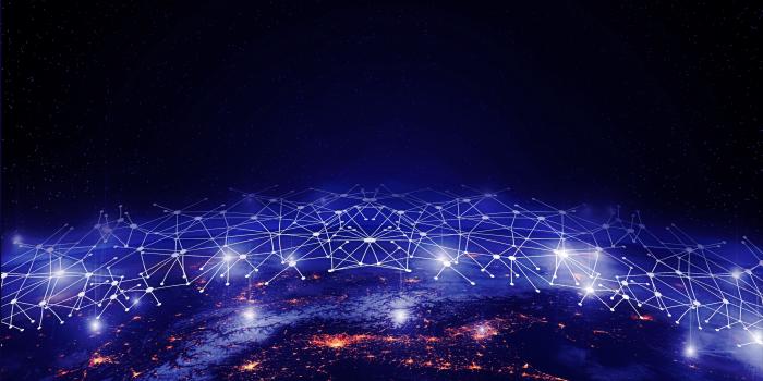 3840x2160 Wallpaper 4k galaxy, earth, network, stars 4k Earth, Galaxy, Network