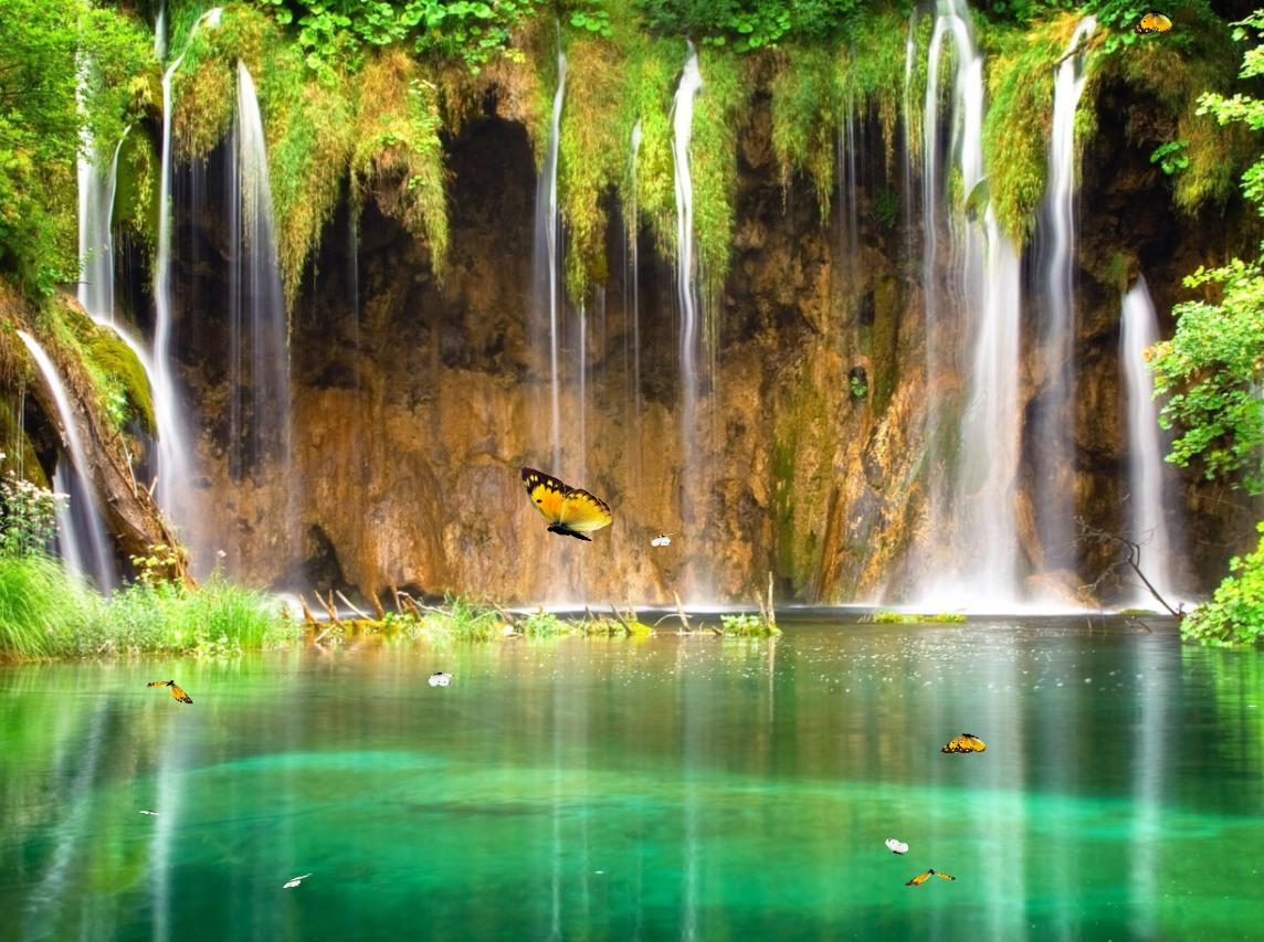 1144x853 50+ Moving Waterfall Wallpapers - Download at WallpaperBro