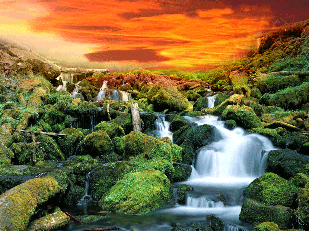 1024x768 Animated Waterfalls Wallpapers - Best Waterfall Superblindados.Com