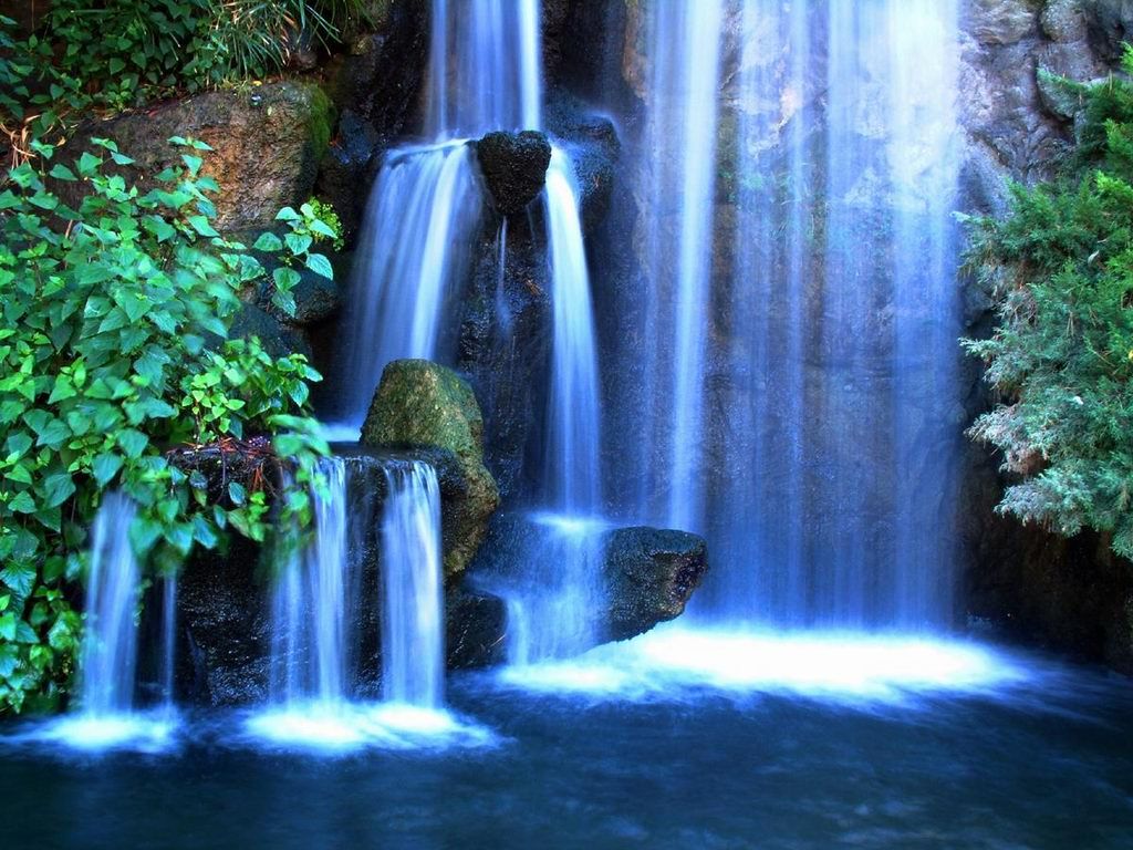 1024x768 waterfall moving wallpaper moving waterfall wallpaper 11 - A