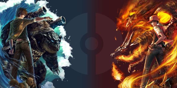 1680x1050 Ash Ketchum Pokemon Blastoise vs Charizard Wallpaper | DigitalArt.io