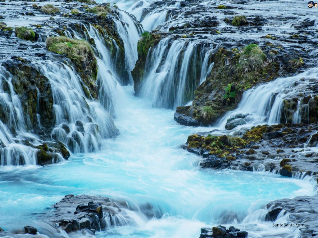 1024x768 Waterfalls Wallpaper #125