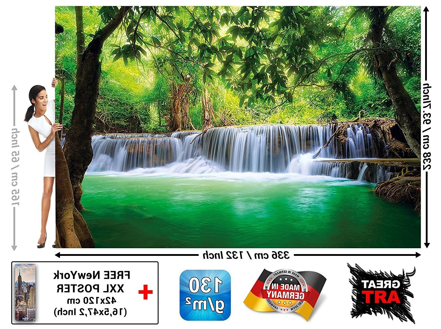 1500x1120 Gallery of Moving Waterfall Wall Art (View 14 of 15 Photos)