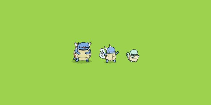 1920x1200 Wartortle, Squirtle and Blastoise - Pokemon wallpaper - Game
