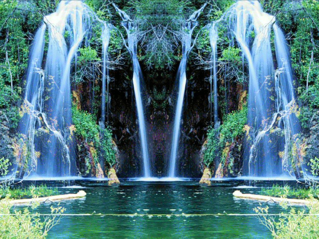 1024x768 Moving Waterfall Wallpaper Gif - Best Waterfall Superblindados.Com