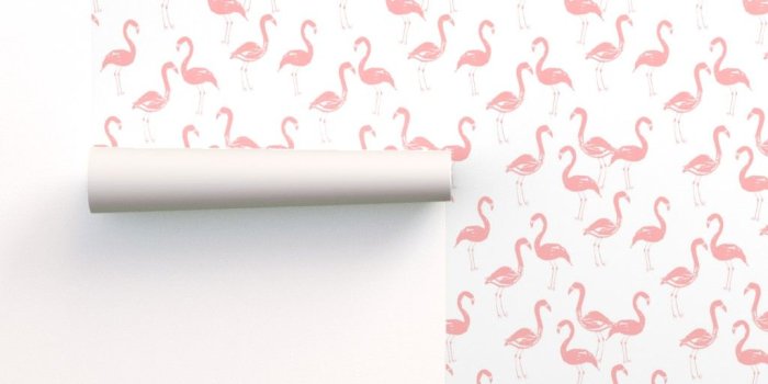 1024x1024 flamingo pastel pink sweet soft girly on Isobar by charlottewinter