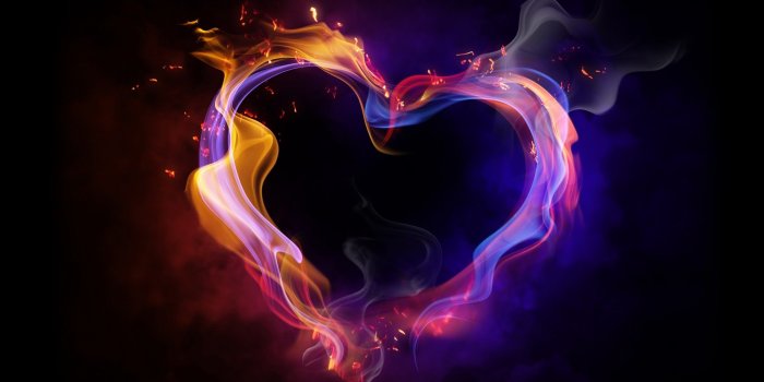 2560x1600 Rainbow Heart Wallpapers