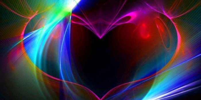 1024x768 44+] Rainbow Heart Wallpaper on WallpaperSafari