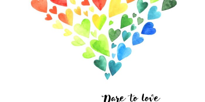 1125x2208 Rainbow Hearts Digital Wallpapers