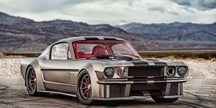 1366x768 Download 1366x768 wallpaper muscle car, front, ford mustang, tablet