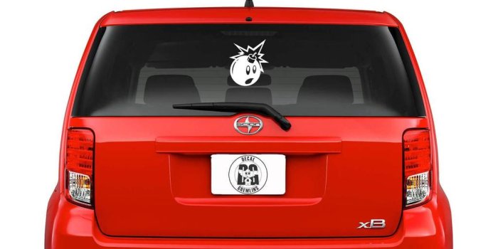 1024x768 Adam and the hundreds Bomb Vinyl Car Window Laptop Decal Sticker