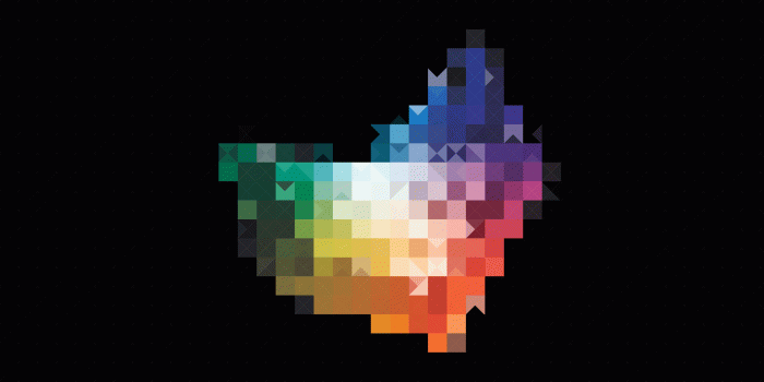 2880x1800 Rainbow heart Wallpaper #51105