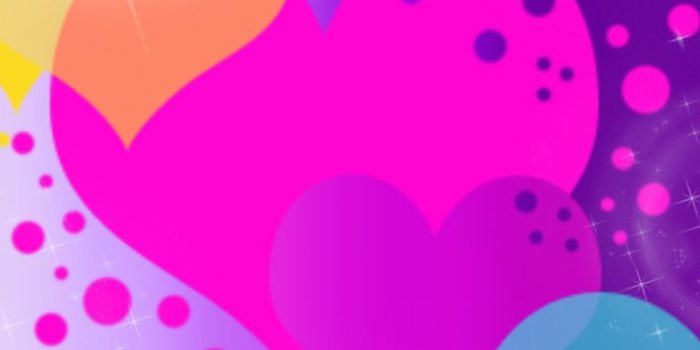 768x1024 Free download Rainbow Heart Background by YuniNaoki [768x1024] for