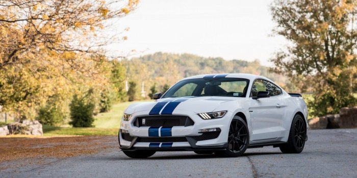 1366x768 Download 1366x768 Ford Mustang Shelby Gt350, White, Muscle Cars