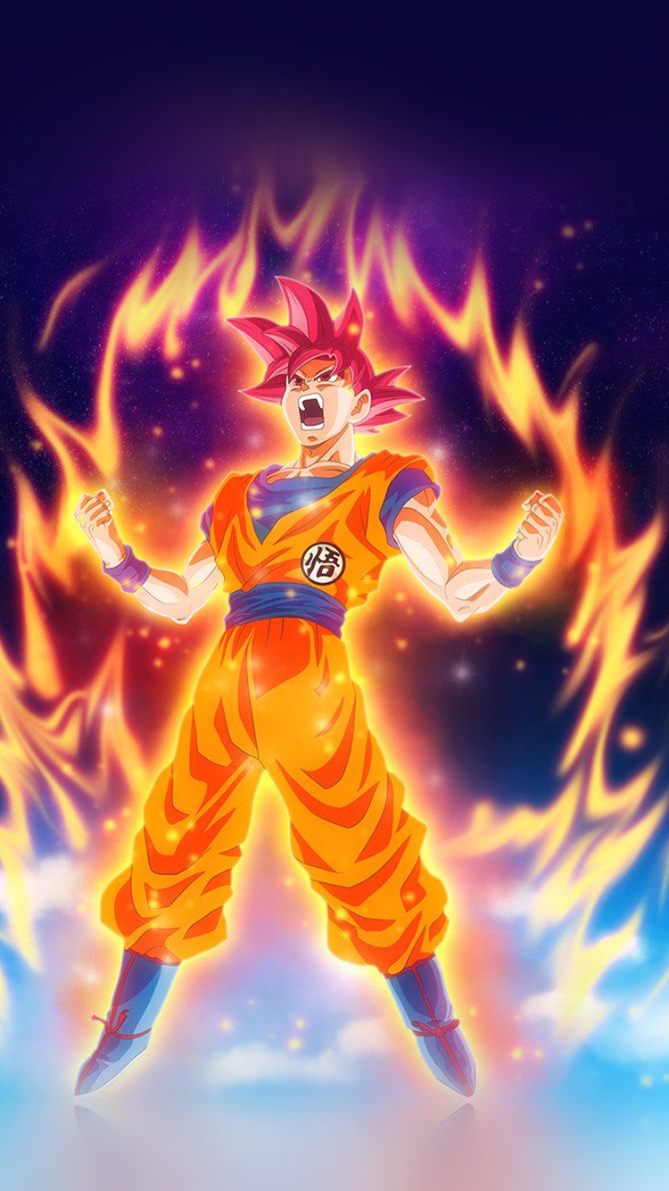 750x1334 iPhone7papers.com | iPhone7 wallpaper | be62-dragon-ball-fire-art