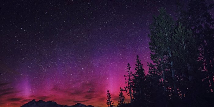 3840x2160 Northern Lights in Oregon 4K wallpaper